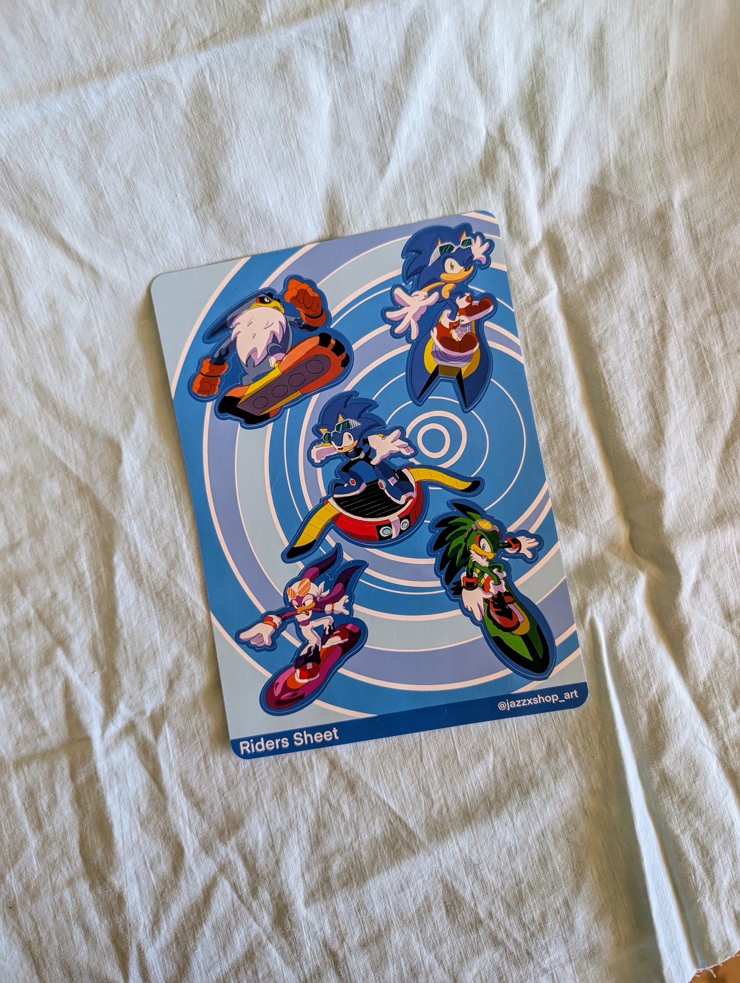 Riders Sheet