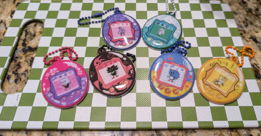 Sonic Puffy Charms