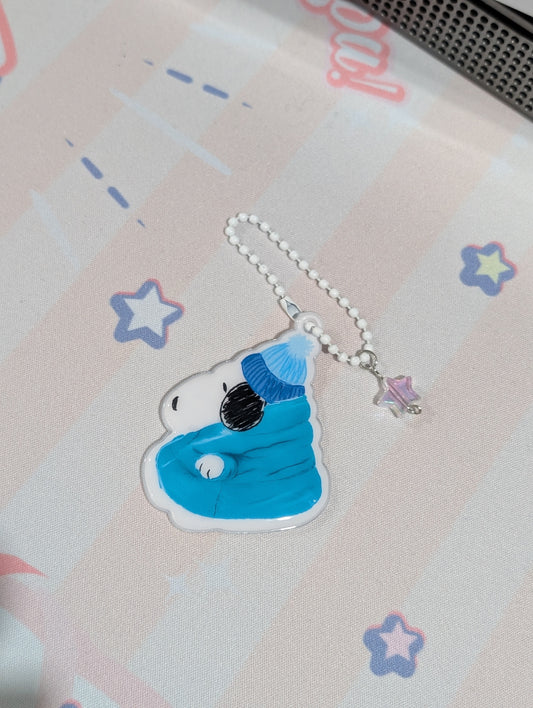 Puffy jacket puppy puffy charm