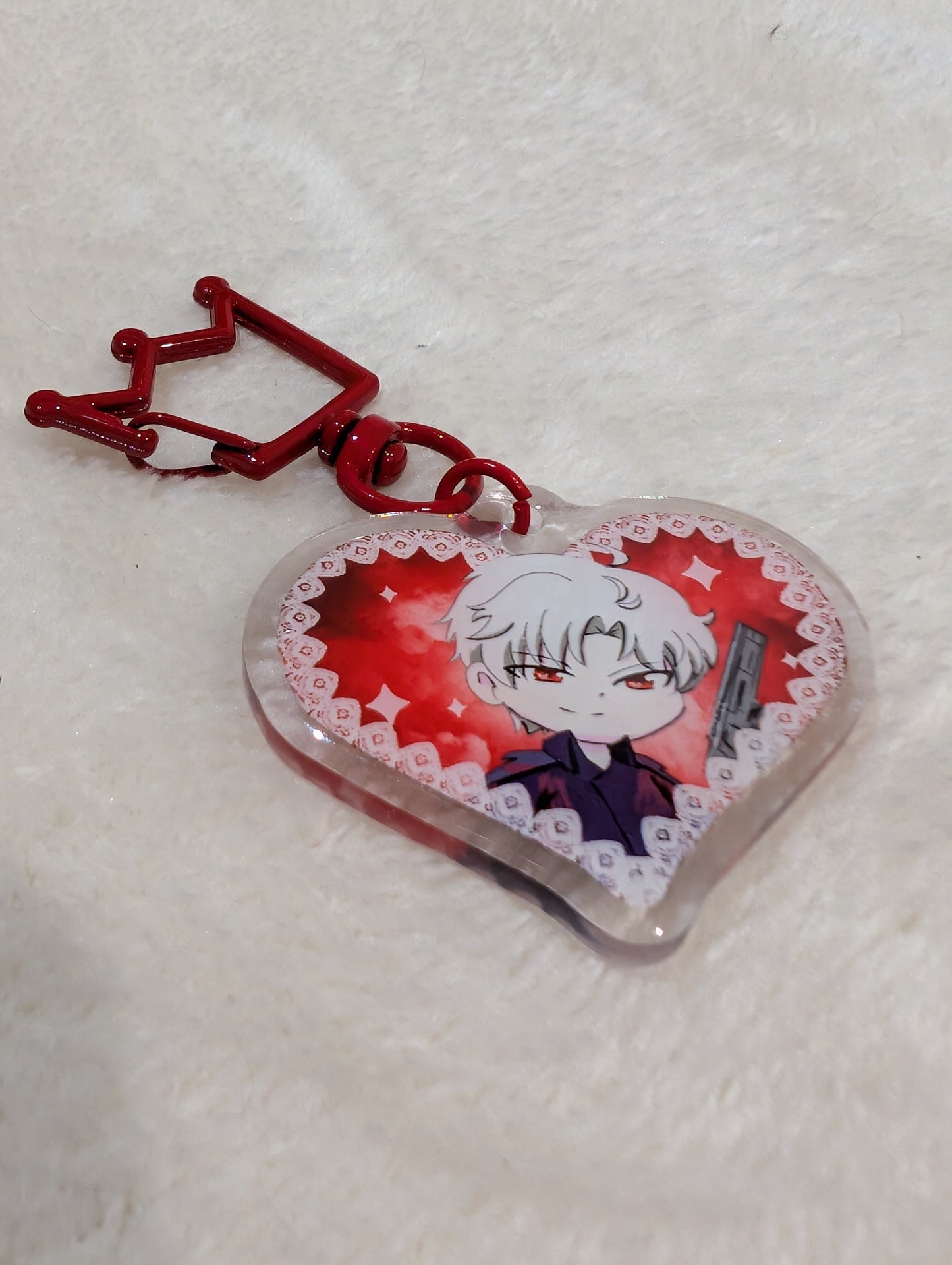 Boyfriend Heart Charms