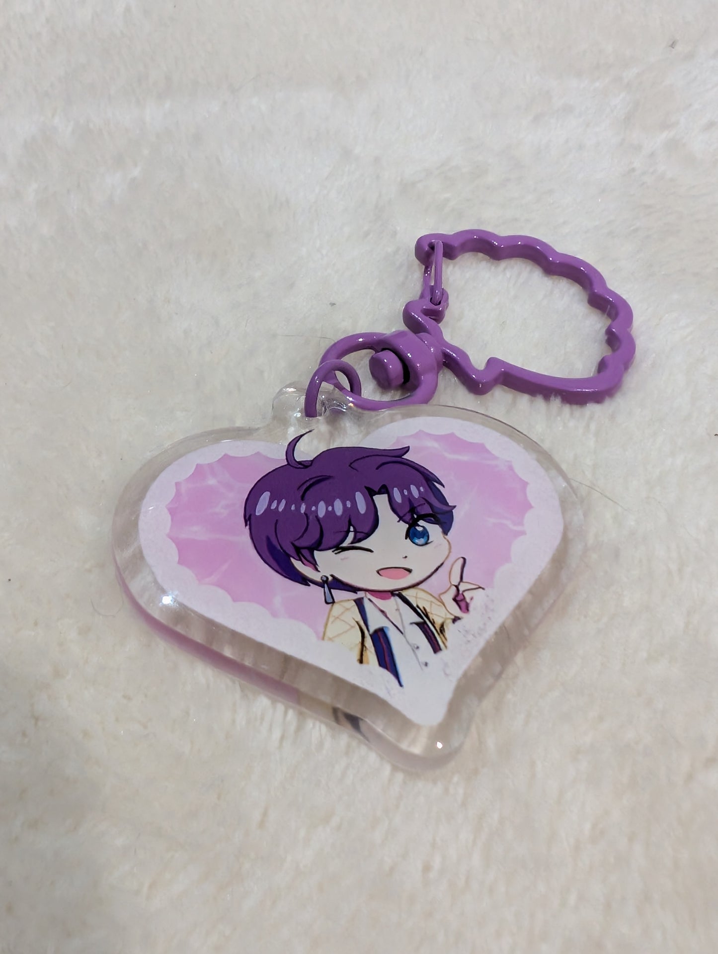 Boyfriend Heart Charms