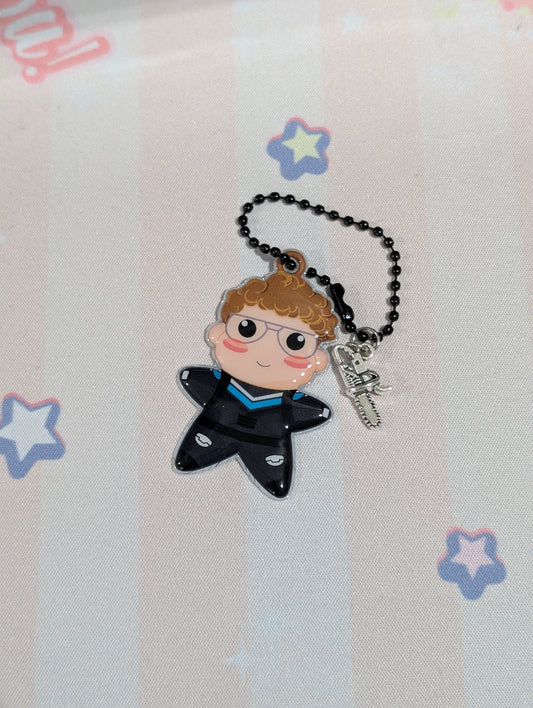 Side kick puffy charm