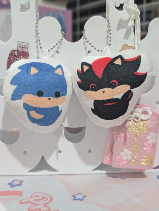 Hedgehog Plush Charms