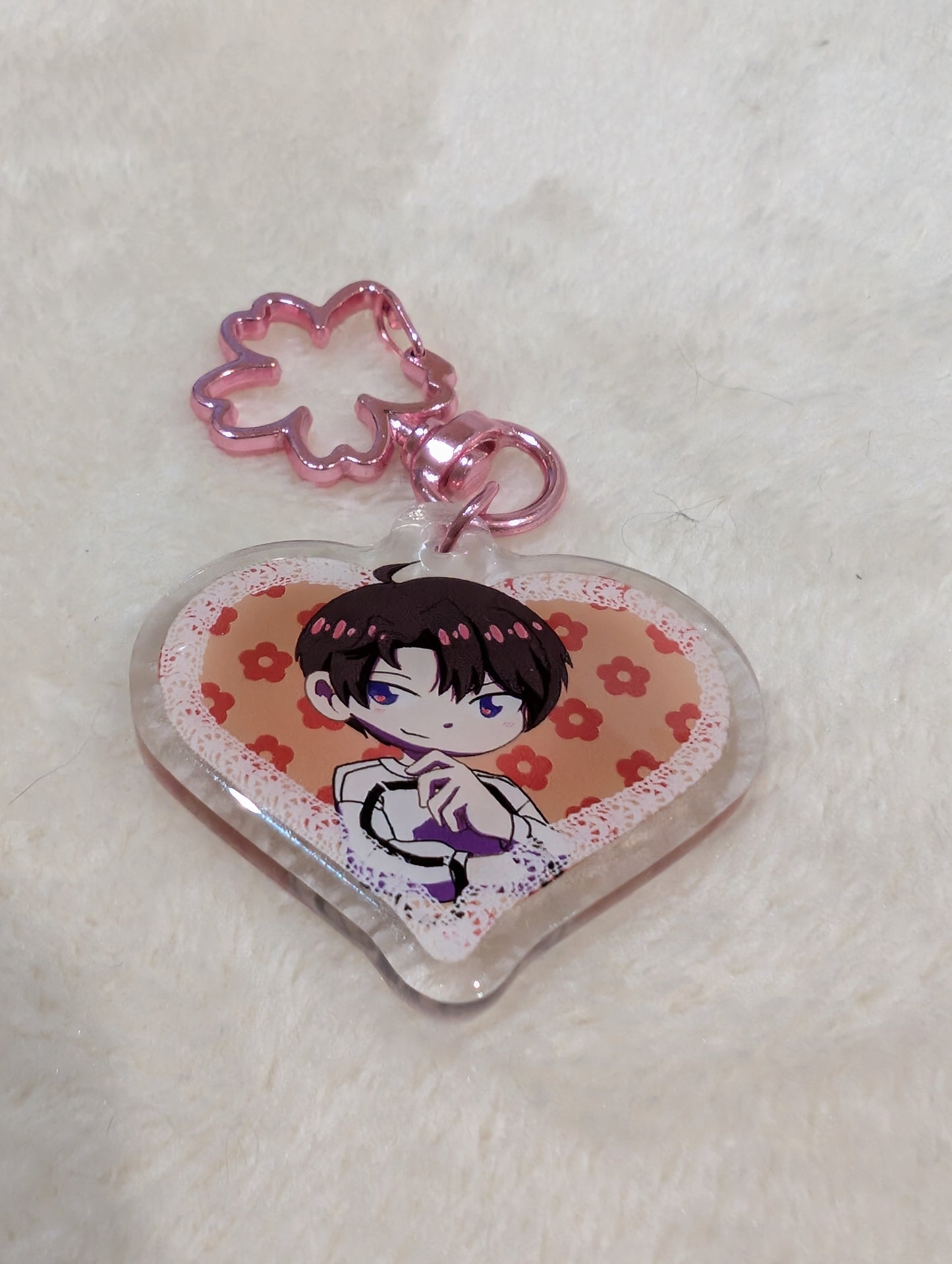 Boyfriend Heart Charms